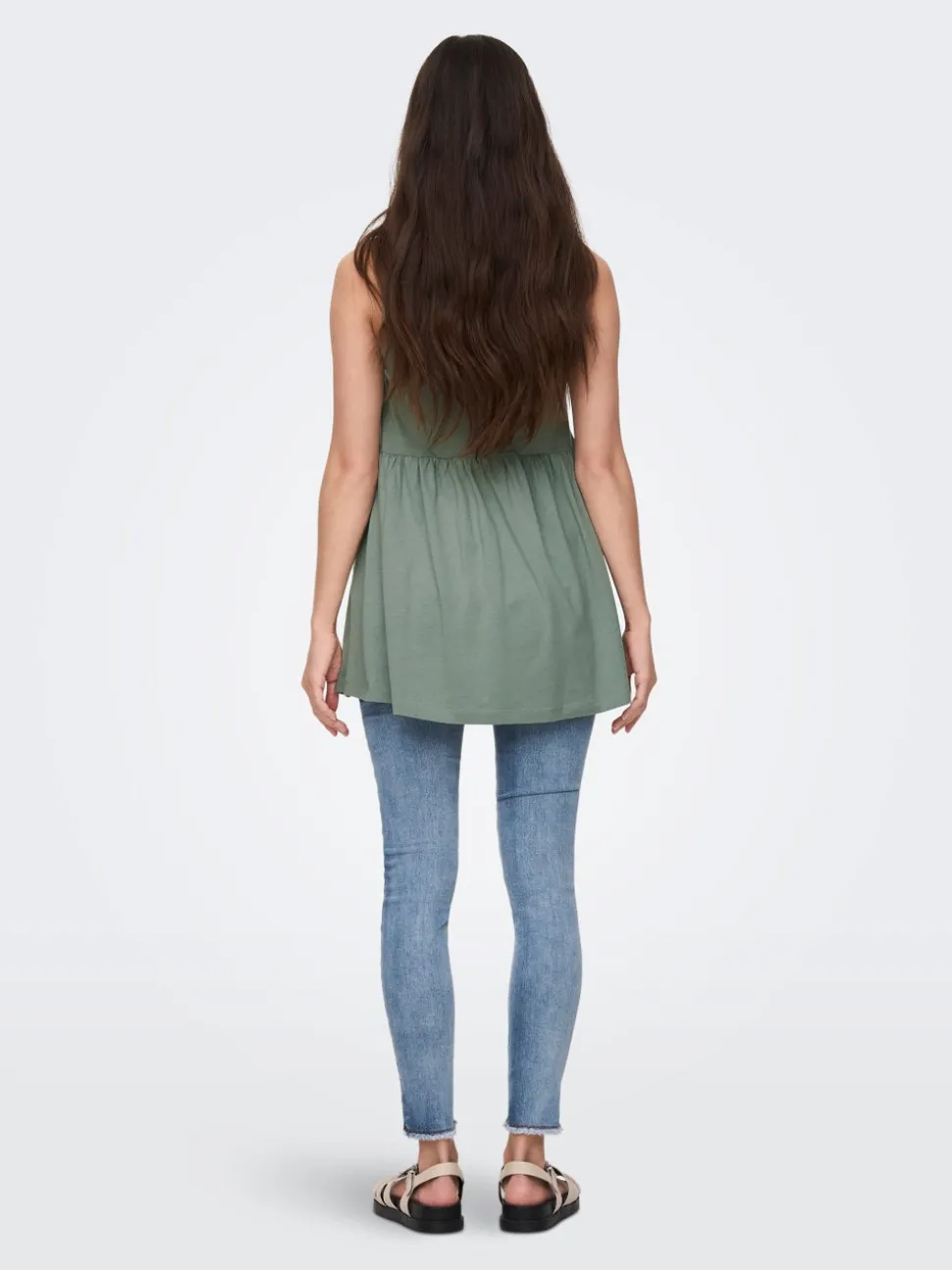 OLMIMA Peplum-topp