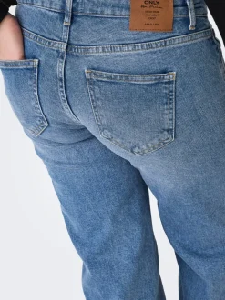 OLMJUICY Høy midje Straight Fit Jeans