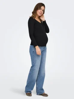 OLMJUICY Høy midje Straight Fit Jeans