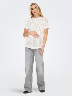 OLMJUICY Høy midje Wide Leg Fit Jeans