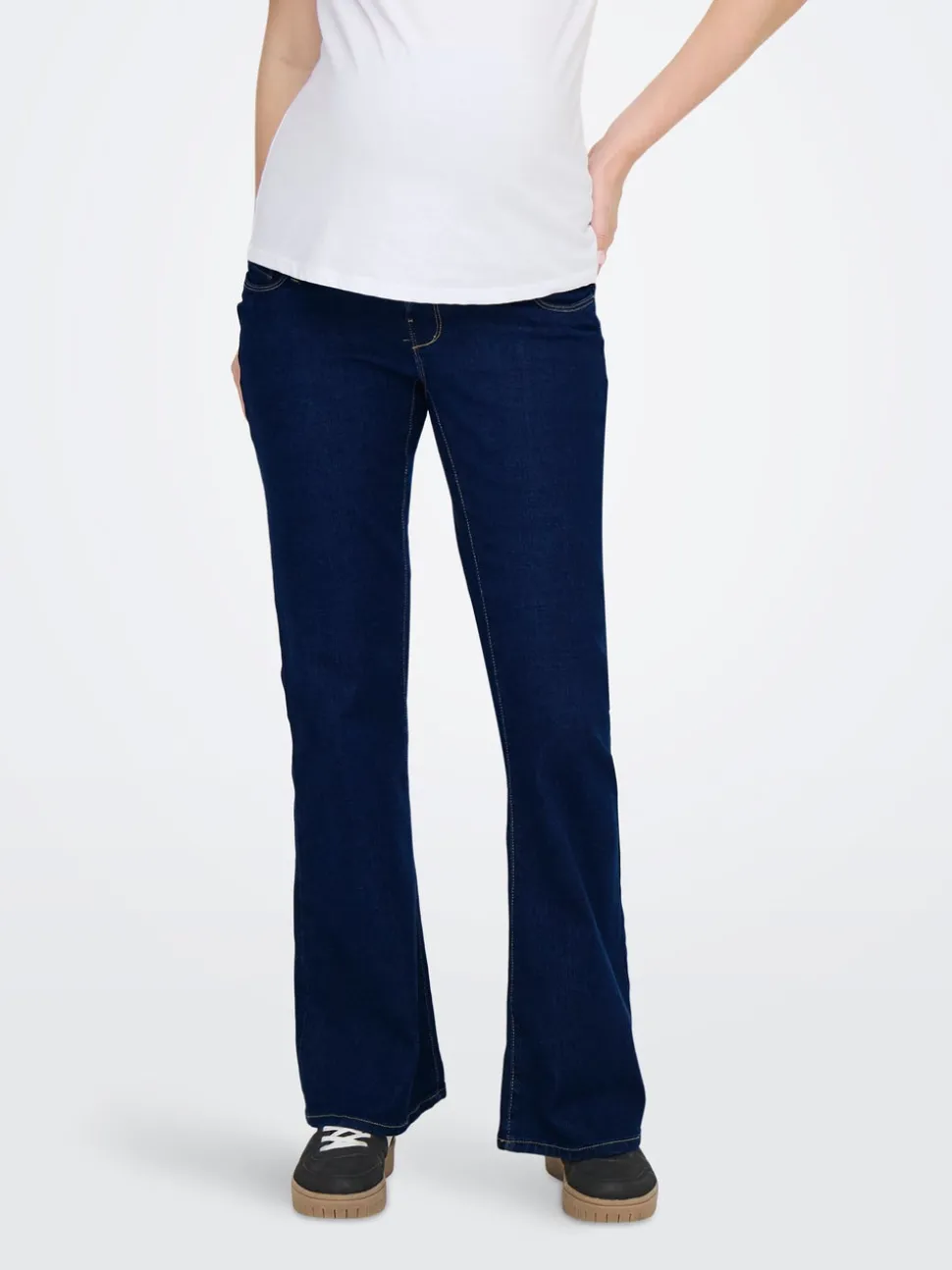 OLMLANA Høy midje Retro Flared Fit Jeans