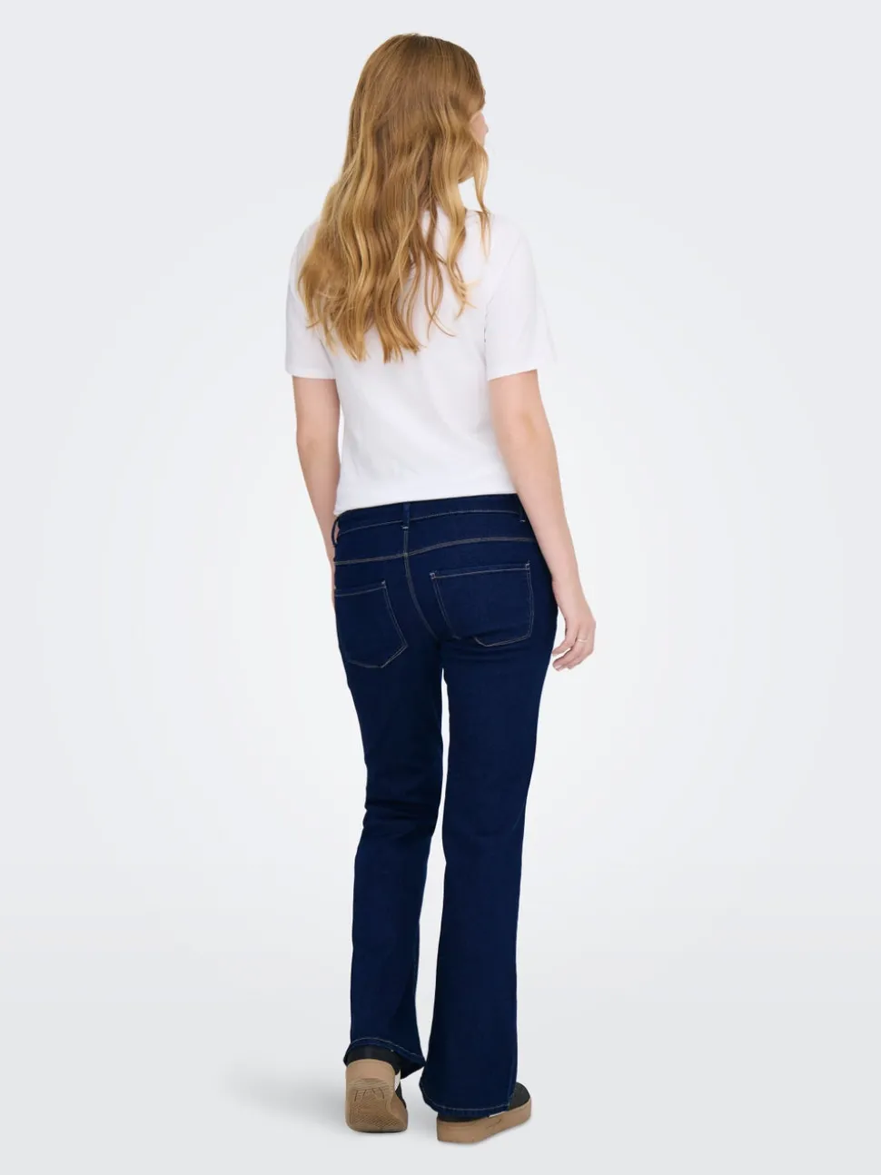 OLMLANA Høy midje Retro Flared Fit Jeans