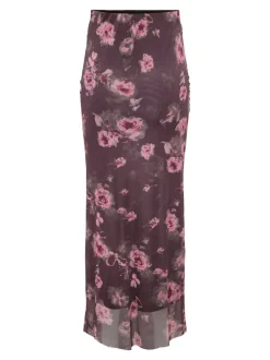 OLMLOURA Straight skjørt Midiskjørt