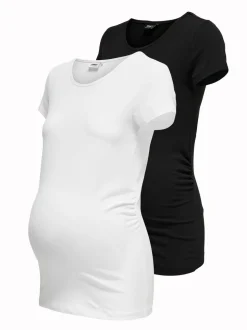 OLMLOVELY 2-pack T-skjorte