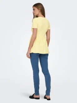 OLMMALAYA Peplum-topp