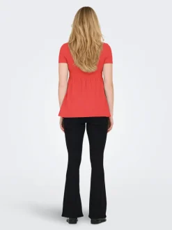 OLMMALAYA Peplum-topp