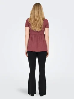 OLMMALAYA Peplum-topp