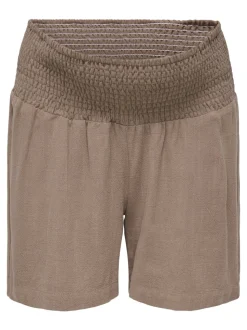 OLMSIESTA Middels høy midje Regular Fit Lin Shorts