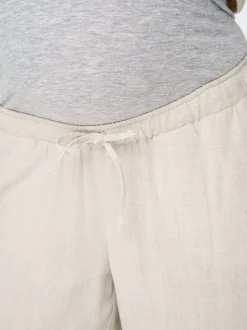 OLMSIESTA Straight Fit Lin Bukser