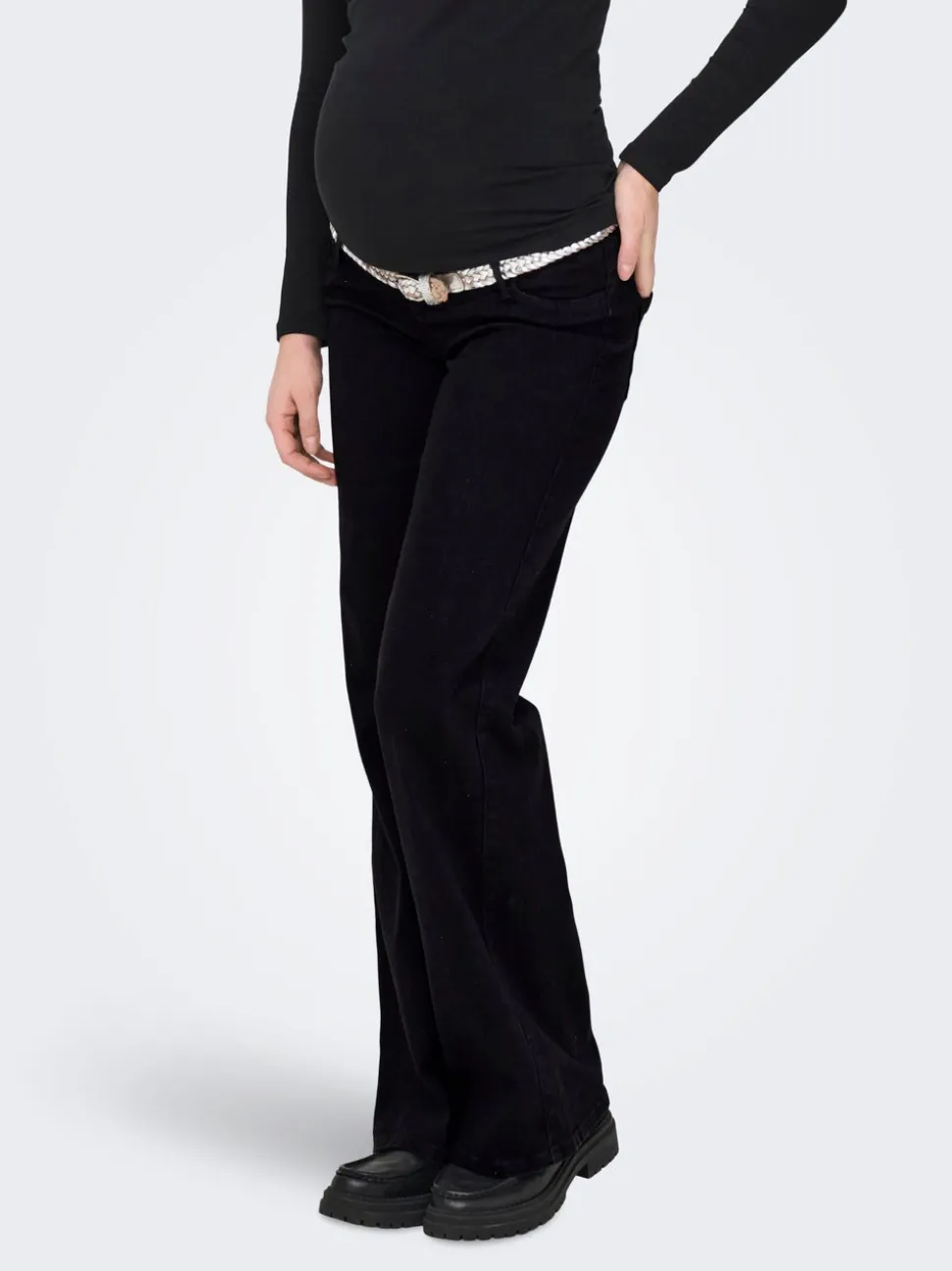 OLMSNOW Høy midje Wide Leg Fit Jeans
