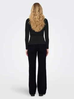 OLMSNOW Høy midje Wide Leg Fit Jeans