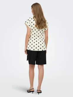OLMVICTORIA Høy midje Regular Fit Shorts