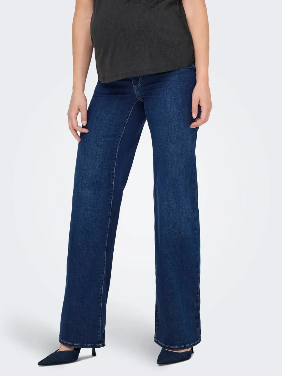 OLMWAUW Middels høy midje Wide Leg Fit Jeans