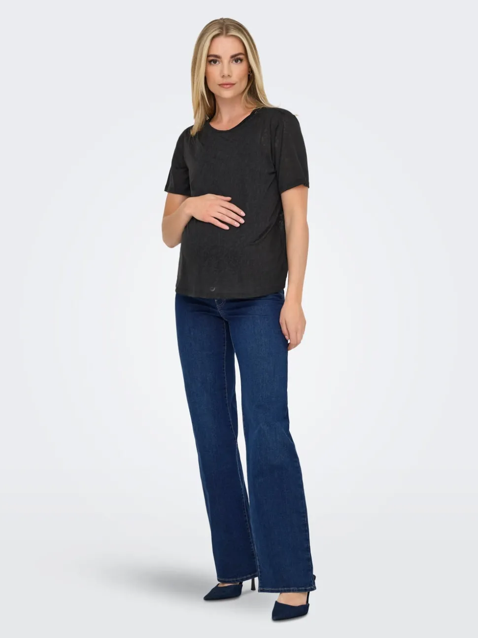 OLMWAUW Middels høy midje Wide Leg Fit Jeans