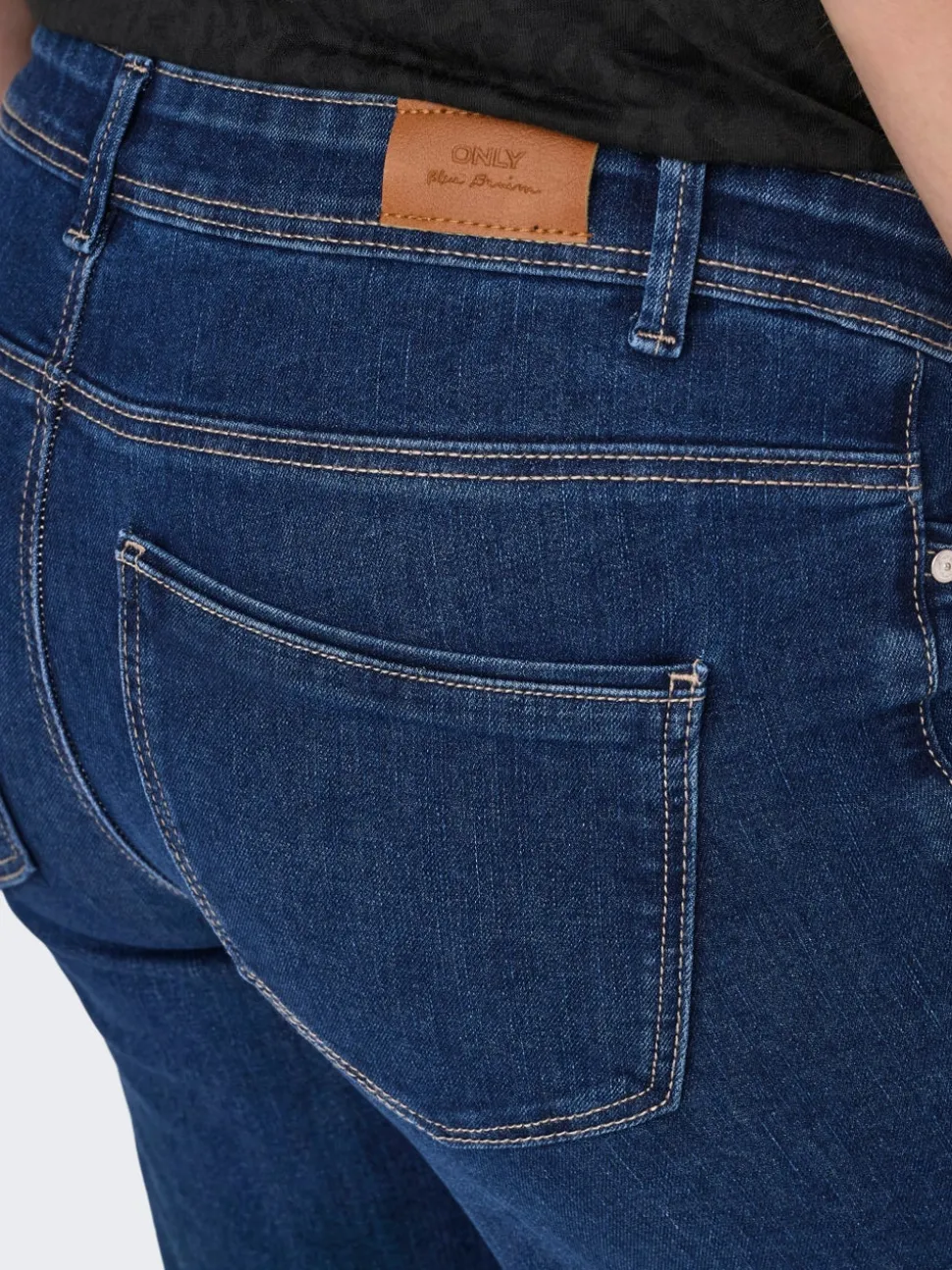 OLMWAUW Middels høy midje Wide Leg Fit Jeans