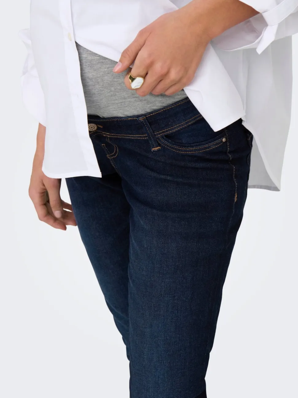 OLMWAUW Middels høy midje Skinny Fit Jeans