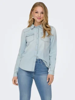 ONLALEXA Denimskjorte