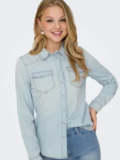 ONLALEXA Denimskjorte