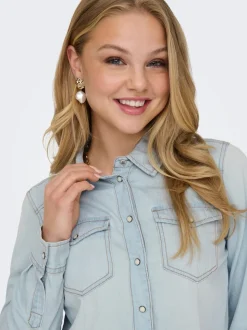 ONLALEXA Denimskjorte