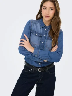 ONLALEXA Denimskjorte