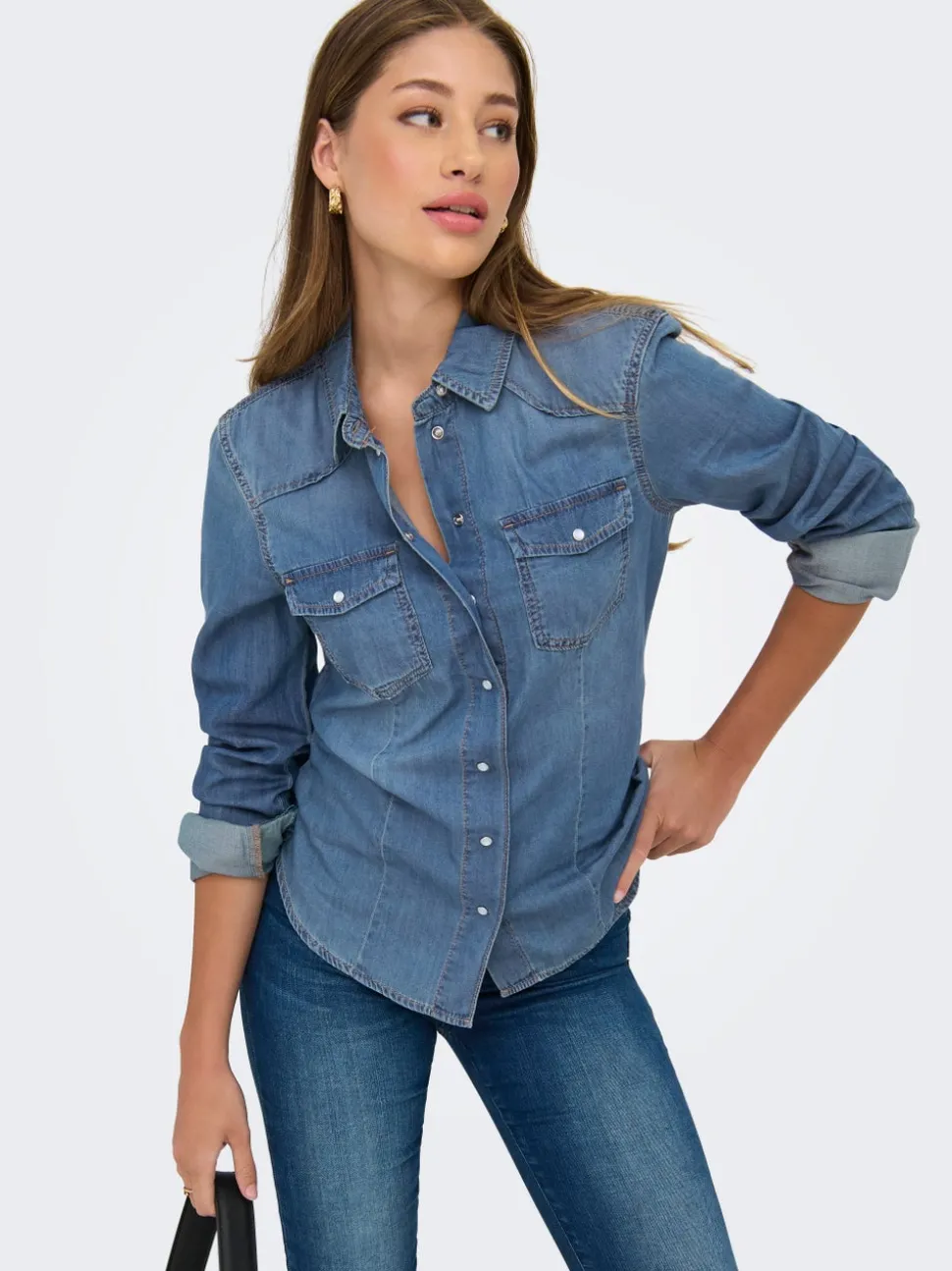 ONLALICE Denimskjorte