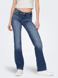 ONLALICIA Middels høy midje Straight Fit Jeans