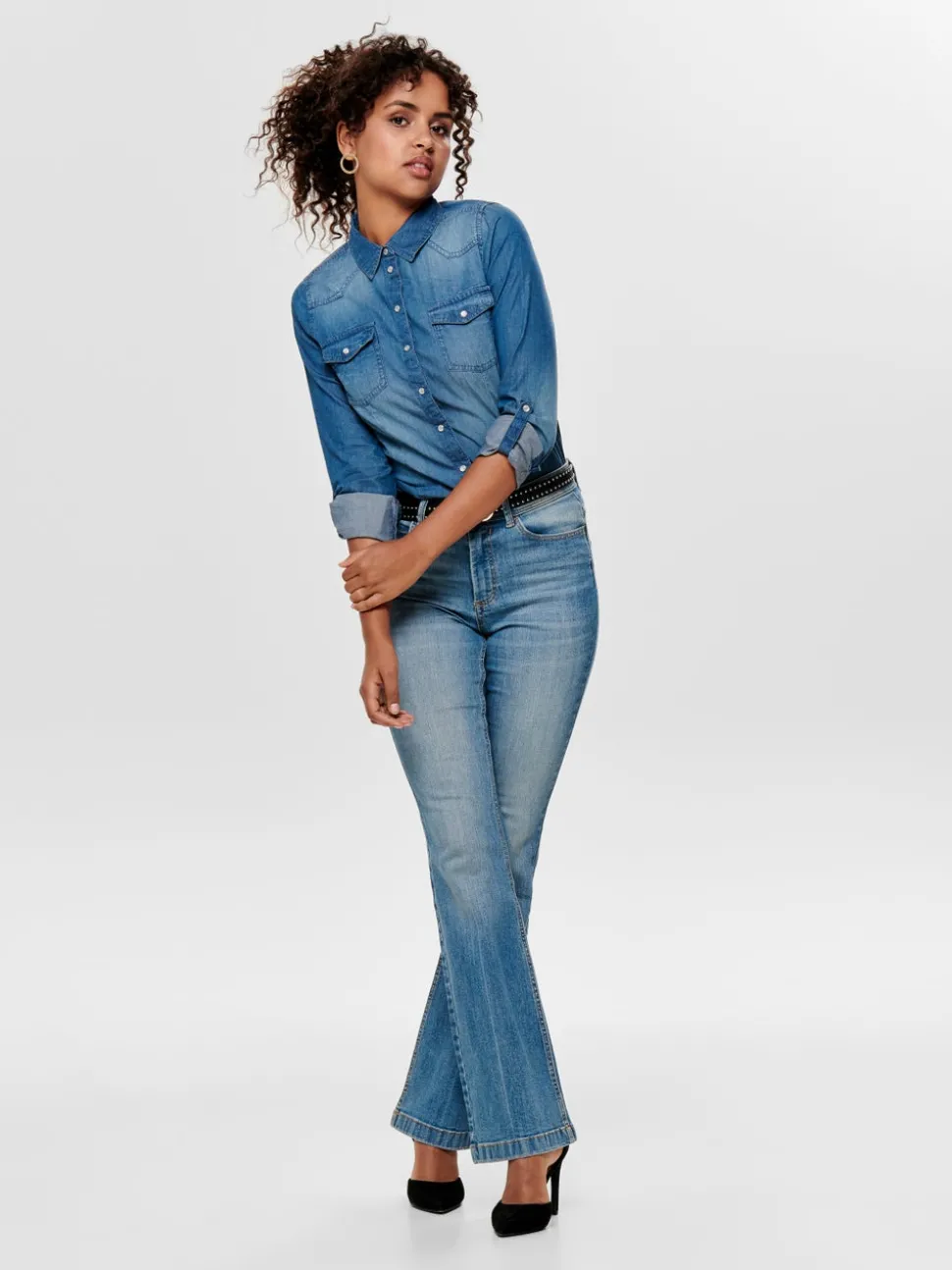 ONLALWAYSROCK Denimskjorte