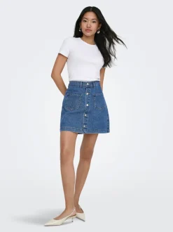 ONLAMAZING Denim Denimskjørt Kort skjørt