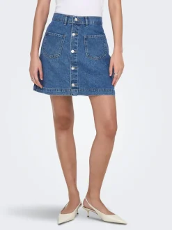 ONLAMAZING Denim Denimskjørt Kort skjørt