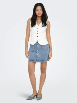 ONLAMAZING Denim Denimskjørt Kort skjørt