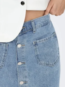 ONLAMAZING Denim Denimskjørt Kort skjørt