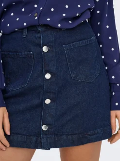 ONLAMAZING Denim Denimskjørt Kort skjørt
