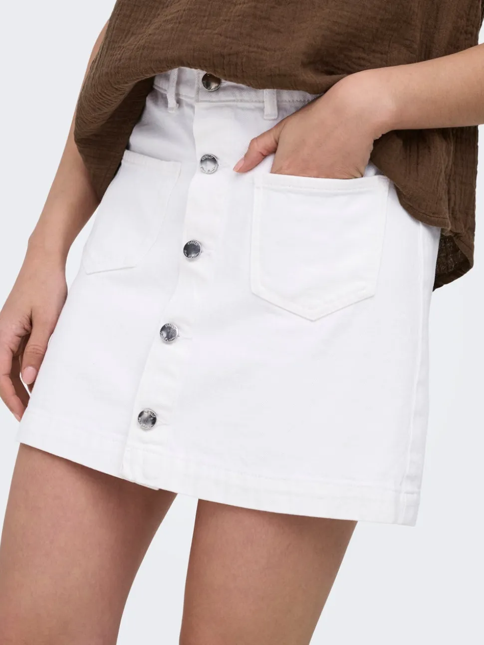 ONLAMAZING Denim Denimskjørt Kort skjørt