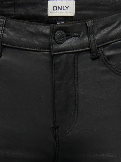 ONLANNE Skinny Fit Bukse i kunstskinn