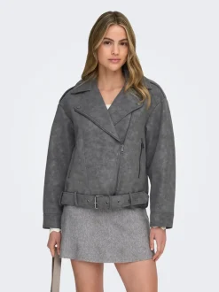 ONLAVA Jakke i kunstskinn