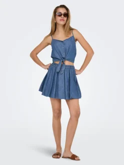 ONLBEA Denim Denimskjørt Kort skjørt
