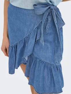 ONLBEA Denim Denimskjørt Kort skjørt
