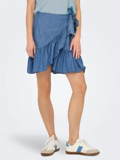 ONLBEA Denim Denimskjørt Kort skjørt