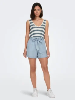 ONLBEA Høy midje Regular Fit Denimshorts