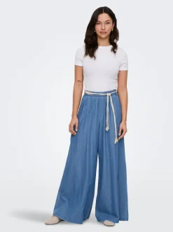ONLBEA Høy midje Wide Leg Fit Jeans
