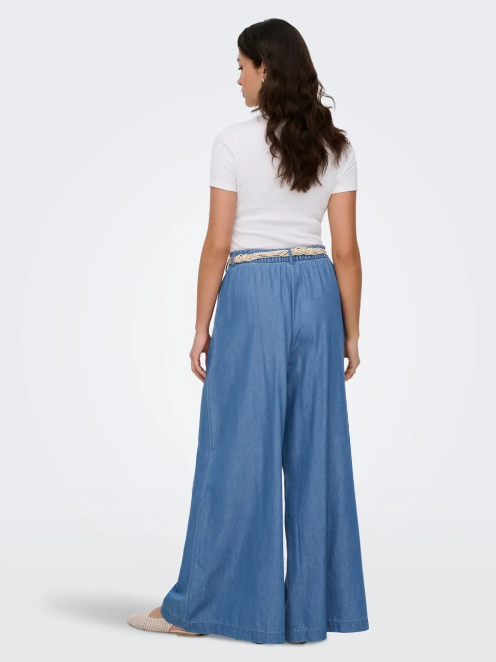 ONLBEA Høy midje Wide Leg Fit Jeans