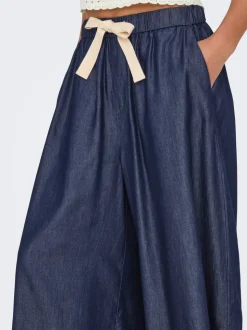 ONLBEA Høy midje Wide Leg Fit Ankellengde Jeans