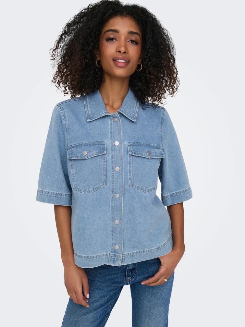 ONLBELLE Denimskjorte