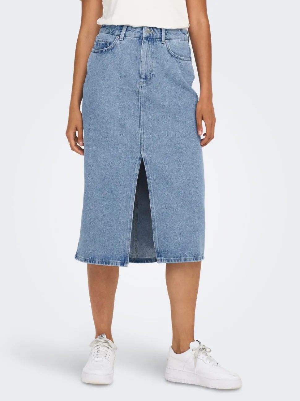 ONLBIANCA Denim Denimskjørt Midiskjørt