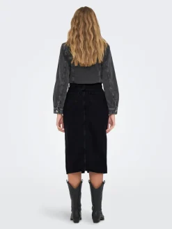 ONLBIANCA Denim Denimskjørt Midiskjørt