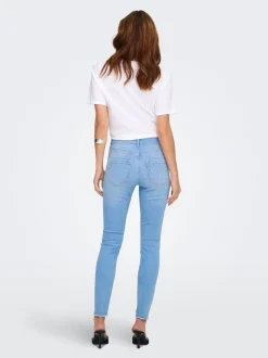 ONLBLUSH Høy midje Skinny Fit Ankellengde Jeans