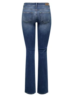ONLBLUSH Lav midje Flared Fit Jeans