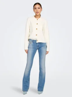 ONLBLUSH Lav midje Flared Fit Jeans