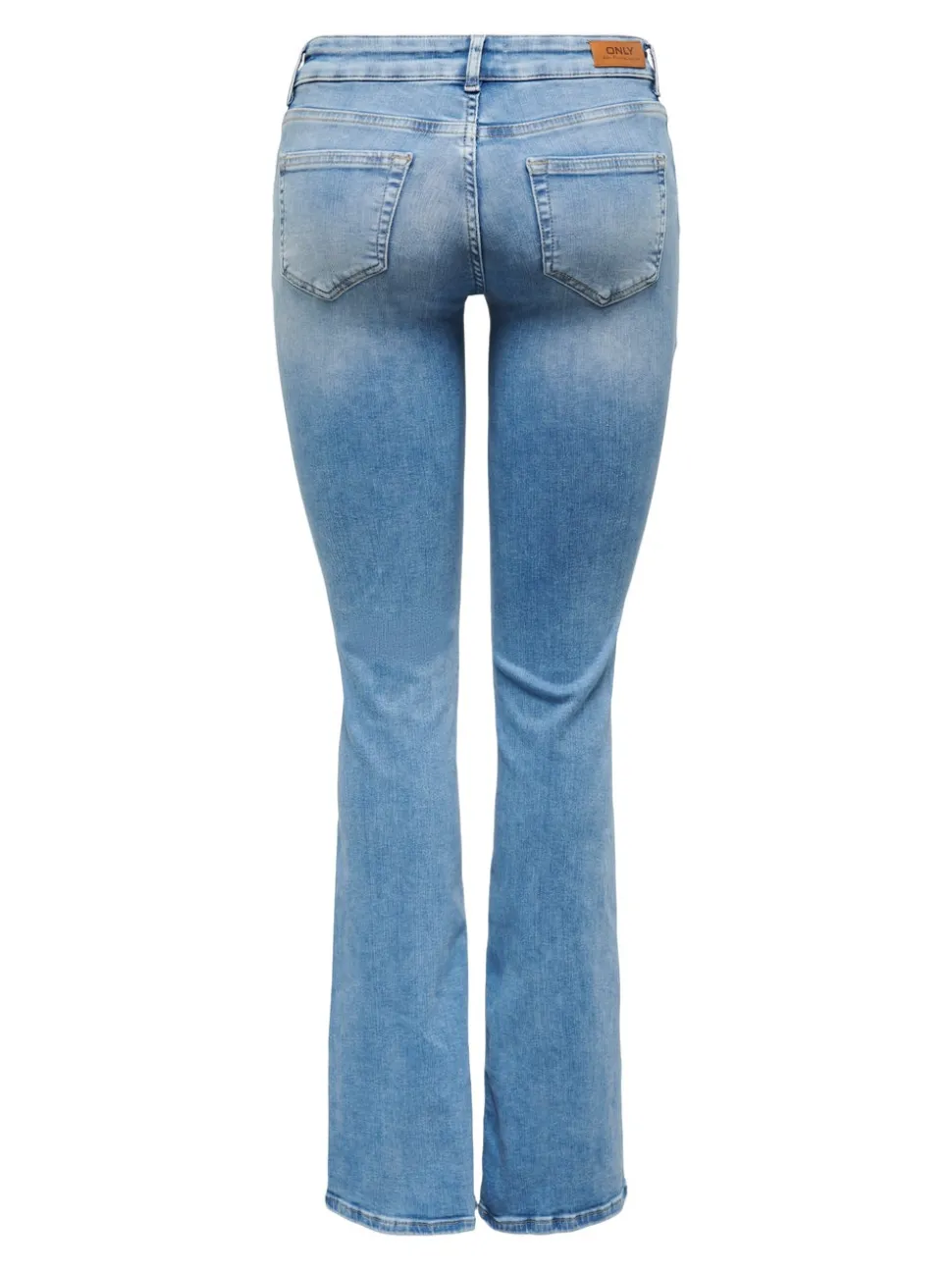 ONLBLUSH Lav midje Flared Fit Jeans