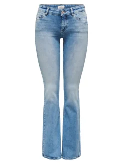 ONLBLUSH Lav midje Flared Fit Jeans